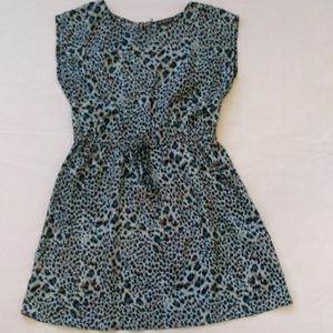 Casual Leopard Animal Print Dress